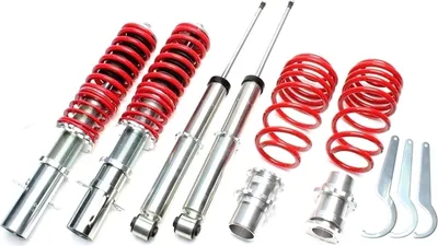 Produktbild von TA Technix DEEP Gewindefahrwerk für Audi A3 VW Golf 4 Bora Skoda Octavia Seat
