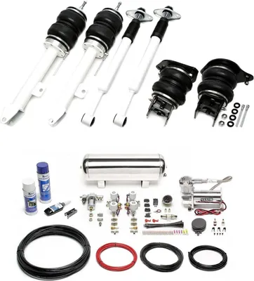 Image de TA Technix Kit de suspension pneumatique Viair argenté pour Dodge Challenger