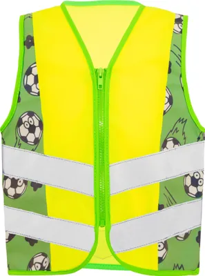 Produktbild von Korntex Kinderwarnweste Action Sports ACTSPOSOCYWXS Fussball XS