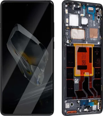 Zdjęcie produktu dla Clappio, kompletny wyświetlacz OnePlus 12 LCD ze wzmocnioną obudową, czarny
