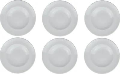 Produktbild von Retsch Arzberg Pastateller 6er Set aus Porzellan Design Blanko 30cm, weiß