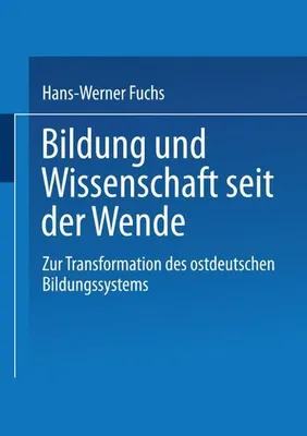 Obrázek produktu pro Bildung und Wissenschaft seit der Wende