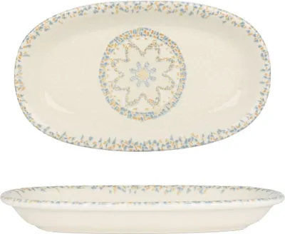 Image de By Bone Plat de service - Tessera - Porcelaine - 19 x 11 cm