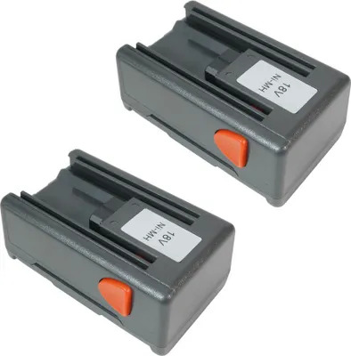 Produktbild von 2x Trade-Shop Ni-MH Akku 18V 1500mAh 27Wh ersetzt Gardena 8834-20 für Gardena 648844 648872
