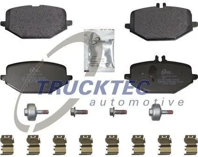 Produktbild von TRUCKTEC AUTOMOTIVE Bremsbeläge Satz Hinten Bremsklötze passend für MERCEDES-BENZ GLE (W167) 02.35.635