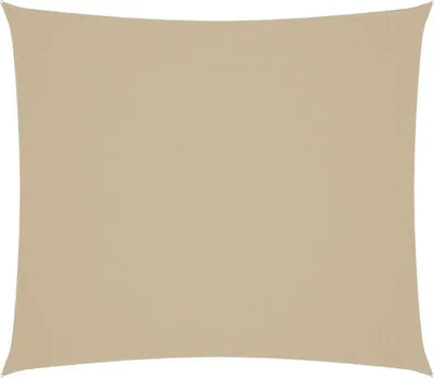 Image de vidaXL Voile d'ombrage Oxford Rectangulaire 2x2,5 m Beige