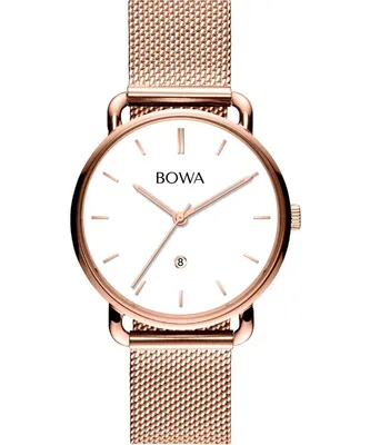 Productafbeelding van Dameshorloge Bowa, rosé goud, quartz uurwerk, Miyota VJ22