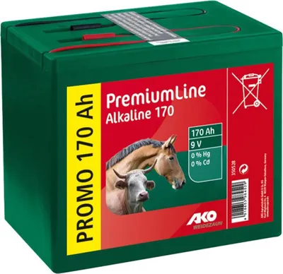Produktbild von KERBL Trockenbatterie Alkaline für Weidezaungerät Batterie 170 Ah