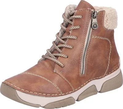 Zdjęcie produktu dla Buty za kostkę Rieker imitacja skóry /tekstylia