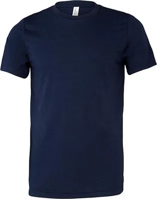 Produktbild von Canvas 3413 | Triblend Crew Neck T-Shirt / Meliert - Farbe: Solid Navy Triblend - Größe: L