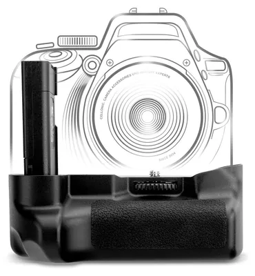 Immagine prodotto di CELLONIC Impugnatura Batteria compatibile con Nikon D5000, D3000, EN-EL9