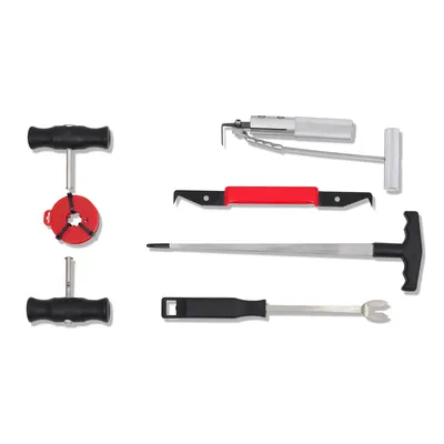 Immagine prodotto di Varan Motors - VT01107 SET DI UTENSILI PER LA RIMOZIONE DEI DISCHI DEL VEICOLO 7 PEZZI DISCHI DEL PARABREZZA SMONTAGGIO VETRI AUTO