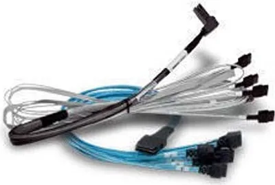 Produktbild von Broadcom 05-60002-00, 1 m, x8 SFF-8654, 2 x4 SFF-8643, 9560-16i 9560-8i 9580-8i8e 9500-16i 9500-8i