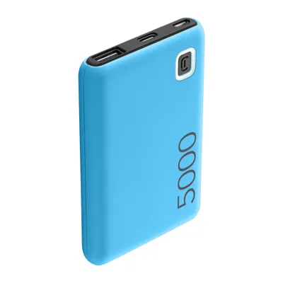 Obrázok produktu pre Cellularline 8018080428593, 5000 mAh, Lítium polymér (lipo), 12 W, Modrá
