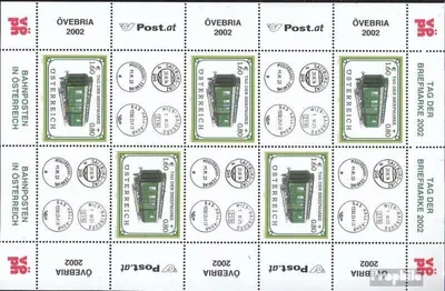 Produktbild von Briefmarken Österreich 2002 Mi 2380Klb Kleinbogen (kompl.Ausg.) gestempelt Tag der Briefmarke