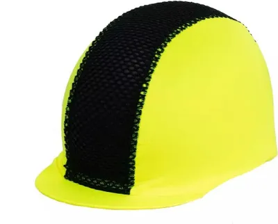Produktbild von Hy - Helmüberzug, Netzmaterial BZ4996 (Einheitsgröße) (Gelb/Schwarz)