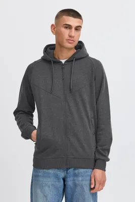 Produktbild von SOLID SDGelbert Herren Sweatjacke Kapuzenjacke Hoodie mit Kapuze Eingrifftaschen Rippbündchen Baumwollmischung Regular fit