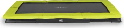 Produktbild von EXIT Silhouette Sporttrampolin 214x305cm, Bodentrampolin, Rechteckig, für Kinder, Grün