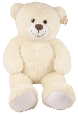 Productafbeelding van XXL knuffelbeer, wit, 100 x 50 cm, knuffel voor kinderen