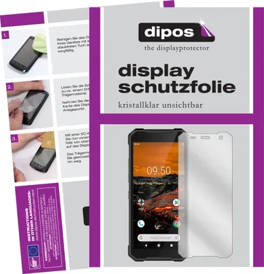 Produktbild von 6x Schutzfolie für Hammer Explorer klar Displayschutzfolie Folie Display Schutz dipos