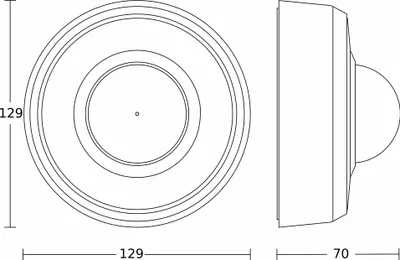 Produktbild von STEINEL IR-Bewegungsmelder AP MD IR4360-24 #086930 (086930)