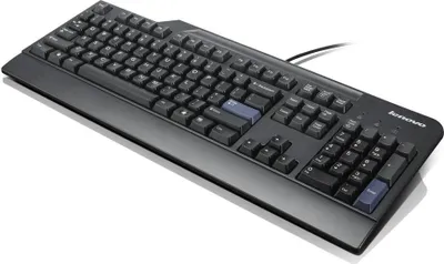 Zdjęcie produktu dla Lenovo 54Y9400, Pełnowymiarowy (100%), Przewodowa, USB, Czarny