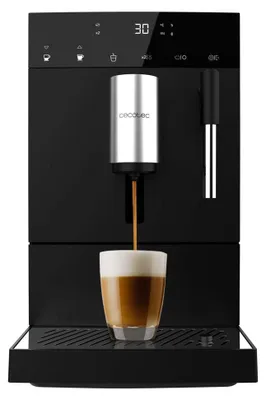 Obrázok produktu pre Cecotec Kompaktný Superautomatický Kávovar s Naparovačom Cremmaet Compact Steam. 1350 W, 19 Barov, Systém Thermoblock