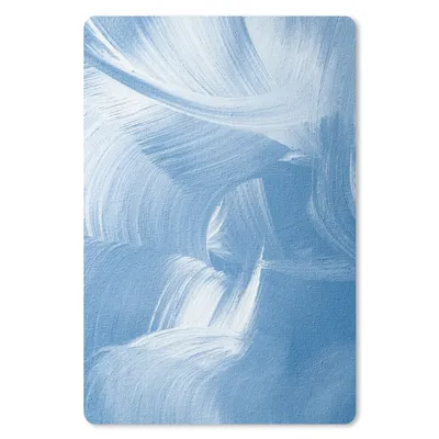 Produktbild von MuchoWow® Mauspad Mousepad Acrylfarbe - Blau - Design 40x60 cm - Mousepads - Maus Mat - Pad - Mausunterlage - Schreibtisch Accesoire