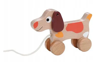 Produktbild von Nachziehhund von Lelin, Pull Along Doggy, L10265