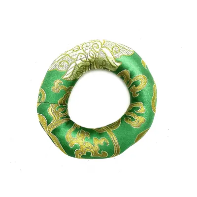 Imagen del producto de Cojín de aro de 10 cm (para cuenco tibetano de 12-14 cm) - Verde