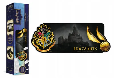 Zdjęcie produktu dla Podkładka pod myszkę Harry Potter na biurko Mata antypoślizgowa 80x35cm / HPK0003