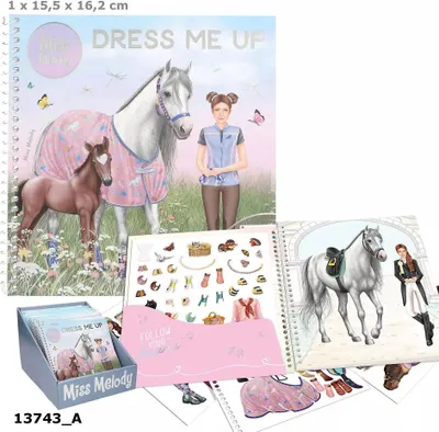 Zdjęcie produktu dla Zestaw Dress Me Up Miss Melody 13743A