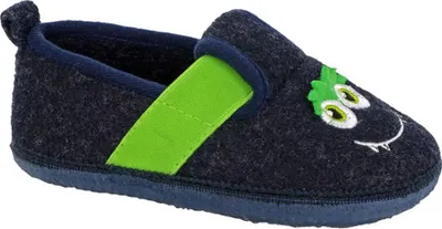 Produktbild von Sleepers - "Yeti" Monster Hausschuhe für Kinder DF4620 (24 EU) (Dunkles Marineblau)