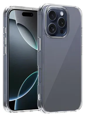 Imagen del producto de Cubierta trasera protectora para Apple iPhone 16 Pro - Transparente