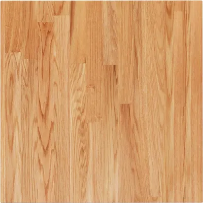 Immagine prodotto di Piano Tavolo Quadrato Marrone Chiaro 50x50x4cm Rovere Trattato