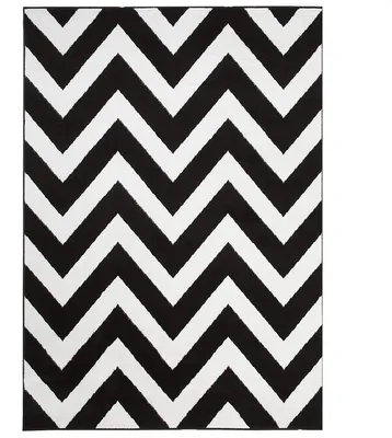Produktbild von Solidchoice – Rutschfester, geometrischer Teppich, 160x230 cm, für Wohnzimmer und Schlafzimmer