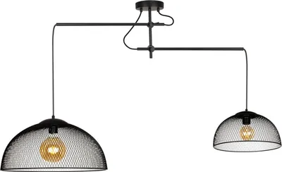 Obrázek produktu pro Lustr CONCEPT černý 2xE27x60W, kov, rozměry: 100x170x48 cm, IP20, Maxlight
