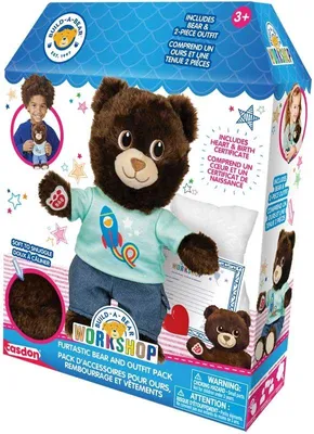 Zdjęcie produktu dla Pluszak Casdon z Build-A-Bear Workshop – Furtastic Bear i strój
