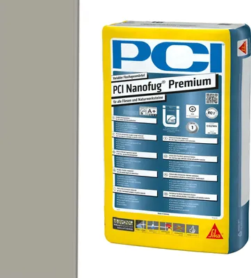 Produktbild von PCI Nanofug Premium 15kg Flexfugenmörtel Nr. 22 sandgrau