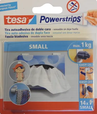 Produktbild von Tesa Powerstrips 14 St. Klebestrip Klebeband Poster Klebestreifen Strip small