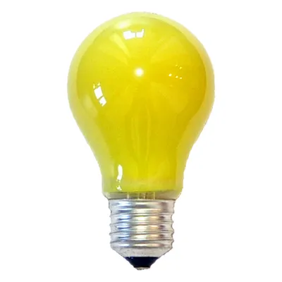 Productafbeelding van LED filamentlamp, bolvormig, insectenwerend, 5W, E27, geel
