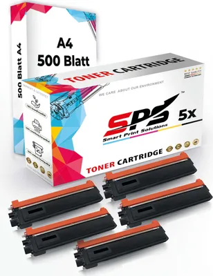Produktbild von 5x Multipack Set Kompatibel für Brother MFC-9325 CW (TN-230C, TN-230M, TN-230Y, TN-230BK) Toner