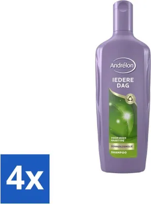 Immagine prodotto di Andrélon - Tutti i giorni - Shampoo - 300 ml - confezione risparmio - 4 pezzi