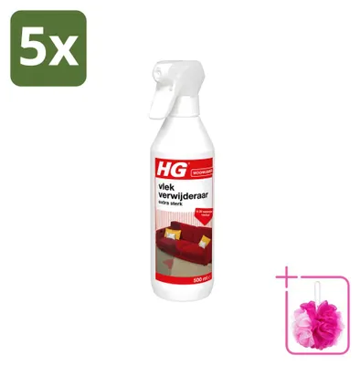 Produktbild von 5 x HG Vlekverwijderaar Extra Sterk - 500 ml - Sparpackung - 5 Stücke