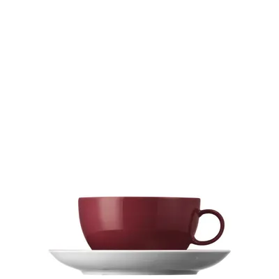 Produktbild von Cappuccinotasse 2-tlg. - Sunny Day Fuchsia / Rot - Thomas - 10850-408517-14670