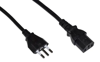 Imagen del producto de LINK LKIT10, 1 metro, Enchufe tipo L, IEC C13, cable H05VV-F3G, 250 V, 10 A