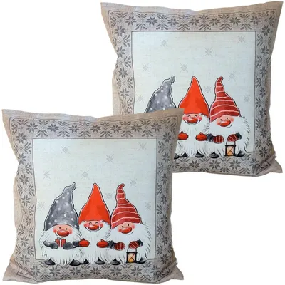 Produktbild von Kissenhüllen BARBARA 2er Set 40x40 cm mit Reißverschluss