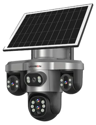 Obrázok produktu pre Bezpečnostná kamera, 10-násobný optický zoom, solárne napájanie, 20 MP, Wi-Fi, 10XZoom