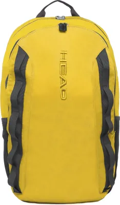 Productafbeelding van HEAD vrijetijdsrugzak rugzak Point 2 Compartments Backpack 24L Mustard mosterdgeel