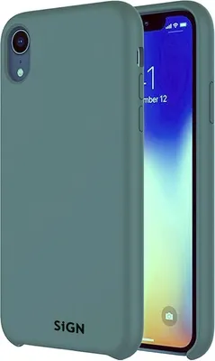 Immagine prodotto di Custodia in silicone liquido per iPhone X e XS - menta